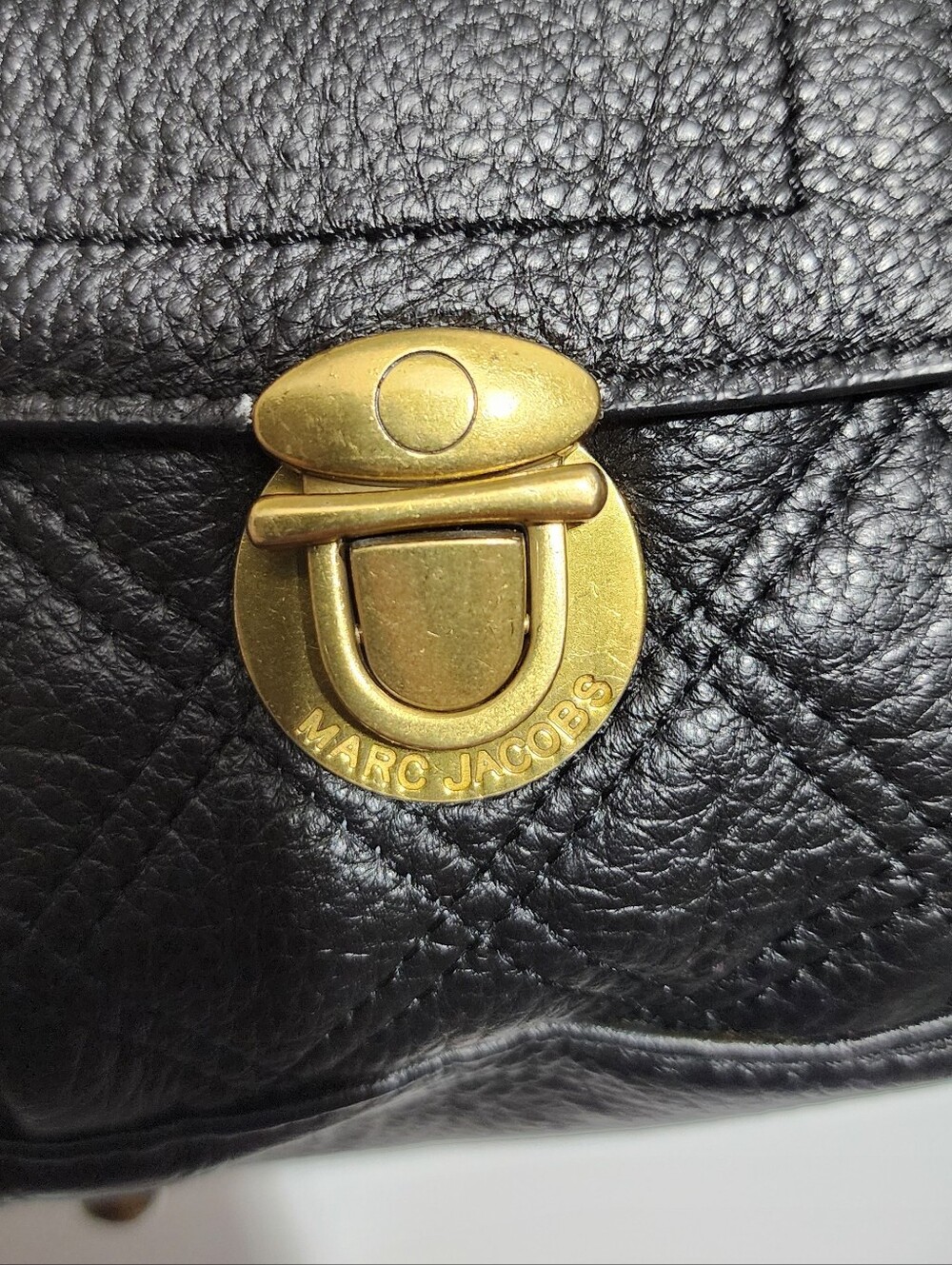 Marc Jacobs black quilted leather multipocket hobo bag - Picture 3 of 7